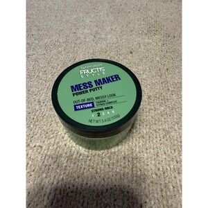 Garnier Fructis Style‎ Power Putty MESS MAKER Level 2 Strong Hold~3.4 oz 100g
